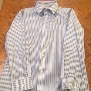 Boys pinstripe button down shirt